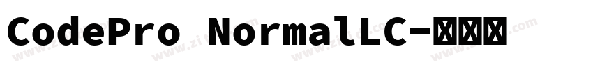 CodePro NormalLC字体转换